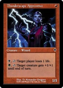 Thunderscape Apprentice (Foil)