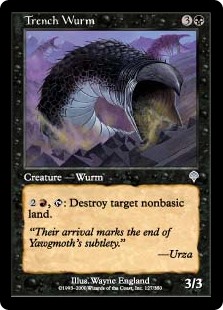 Trench Wurm (Foil)