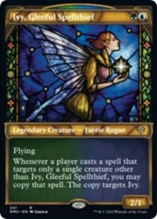 Ivy, Gleeful Spellthief (Textured Foil) (Foil)