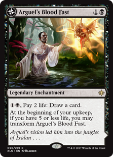 Arguel's Blood Fast // Temple of Aclazotz (Foil)