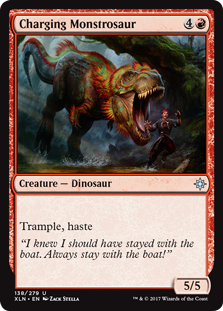 Charging Monstrosaur (Foil)