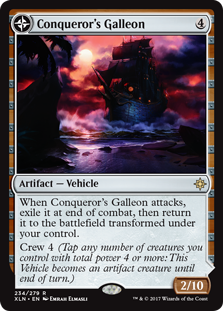 Conqueror's Galleon // Conqueror's Foothold (Foil)