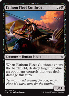 Fathom Fleet Cutthroat (Foil) Fathom Fleet Cutthroat (Foil)