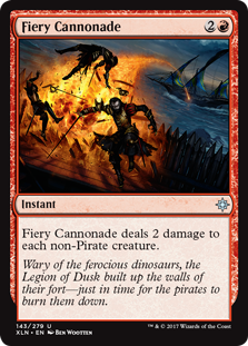 Fiery Cannonade (Foil) Fiery Cannonade (Foil)