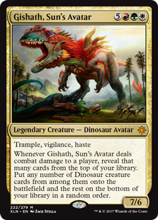 Gishath, Sun's Avatar (Foil) Gishath, Sun's Avatar (Foil)
