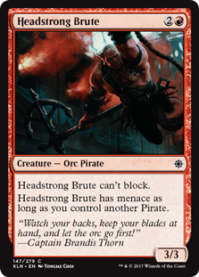 Headstrong Brute (Foil) Headstrong Brute (Foil)