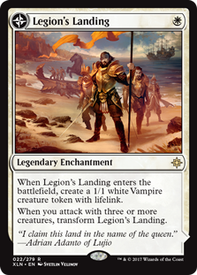 Legion's Landing // Adanto, the First Fort (Foil)