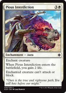 Pious Interdiction (Foil)