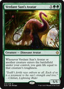 Verdant Sun's Avatar (Foil)