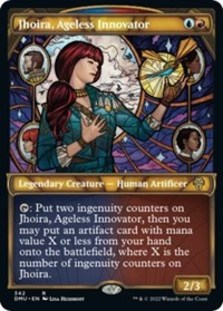 Jhoira, Ageless Innovator (Textured Foil) (Foil)