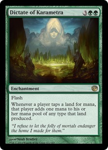 Dictate of Karametra (Foil)