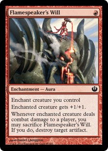 Flamespeaker's Will (Foil) Flamespeaker's Will (Foil)