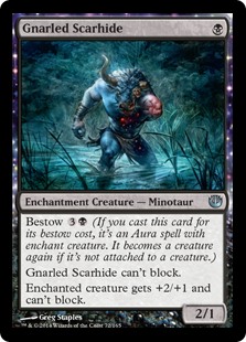 Gnarled Scarhide (Foil) Gnarled Scarhide (Foil)