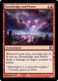Knowledge and Power (Foil) Knowledge and Power (Foil)
