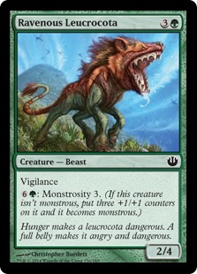 Ravenous Leucrocota (Foil)