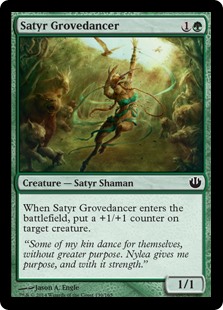 Satyr Grovedancer (Foil)