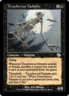 Treacherous Vampire Treacherous Vampire