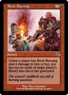 Book Burning (Foil)