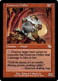 Dwarven Driller (Foil)