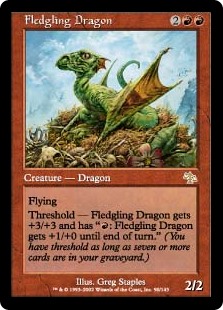 Fledgling Dragon (Foil)