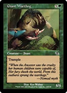 Giant Warthog (Foil)