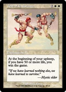 Test of Endurance (Foil)