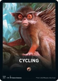 Cycling Theme Card