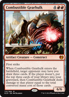 Combustible Gearhulk (Foil)