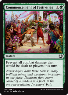 Commencement of Festivities (Foil)