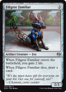 Filigree Familiar (Foil)