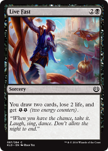 Live Fast (Foil)