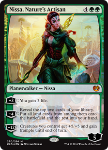 Nissa, Nature's Artisan (Foil)