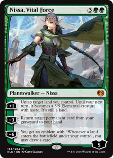 Nissa, Vital Force (Foil)