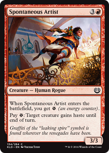 Spontaneous Artist (Foil)