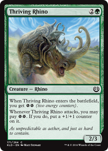 Thriving Rhino (Foil)