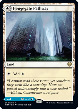 Hengegate Pathway // Mistgate Pathway (Foil) Hengegate Pathway // Mistgate Pathway (Foil)
