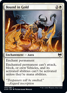Bound in Gold (Foil) Bound in Gold (Foil)