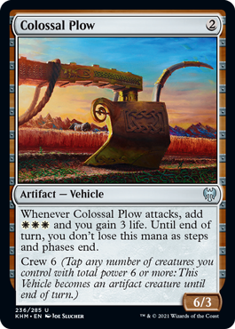 Colossal Plow (Foil) Colossal Plow (Foil)