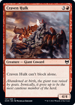 Craven Hulk (Foil) Craven Hulk (Foil)