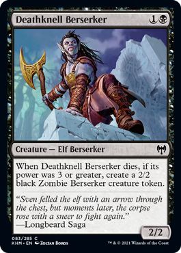 Deathknell Berserker (Foil) Deathknell Berserker (Foil)