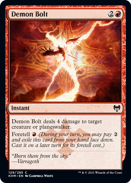 Demon Bolt (Foil) Demon Bolt (Foil)