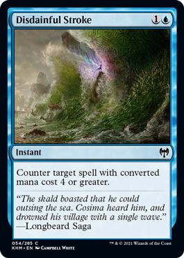Disdainful Stroke (Foil) Disdainful Stroke (Foil)