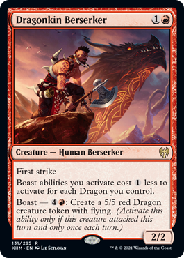 Dragonkin Berserker (Foil) Dragonkin Berserker (Foil)