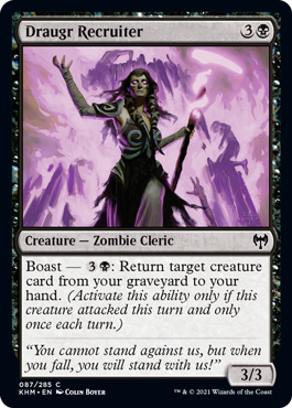 Draugr Recruiter (Foil) Draugr Recruiter (Foil)