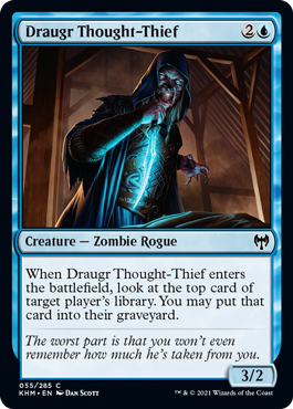 Draugr Thought-Thief (Foil) Draugr Thought-Thief (Foil)