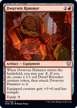 Dwarven Hammer (Foil) Dwarven Hammer (Foil)