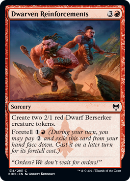 Dwarven Reinforcements (Foil) Dwarven Reinforcements (Foil)