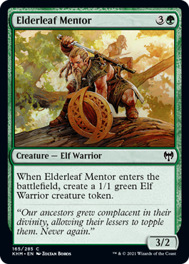 Elderleaf Mentor (Foil) Elderleaf Mentor (Foil)