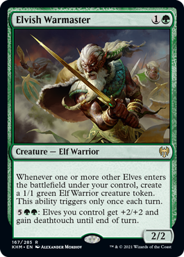 Elvish Warmaster (Foil) Elvish Warmaster (Foil)