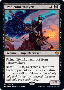 Eradicator Valkyrie (Foil) Eradicator Valkyrie (Foil)